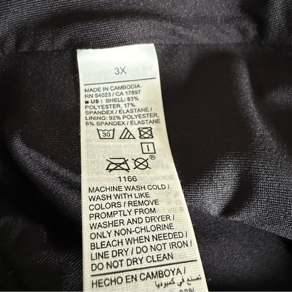 Old Navy Womens Tropical Floral High Rise Front Lined Bikini Swim Bottom 3X - Picture 8 of 10